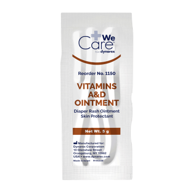 1150 Dynarex® Vitamins A & D Ointment- 5 Gram Foil Packets